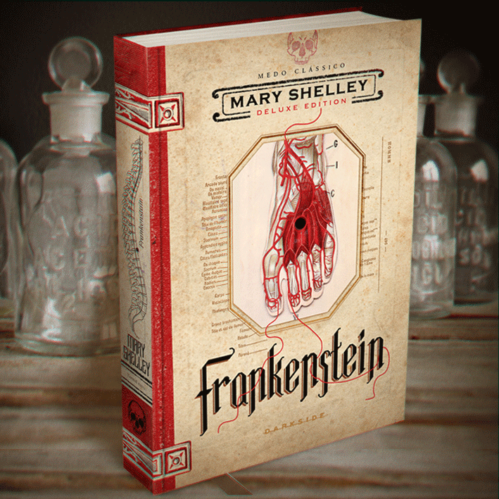 Frankenstein de Mary Shelley o novo livro da DarkSide Books