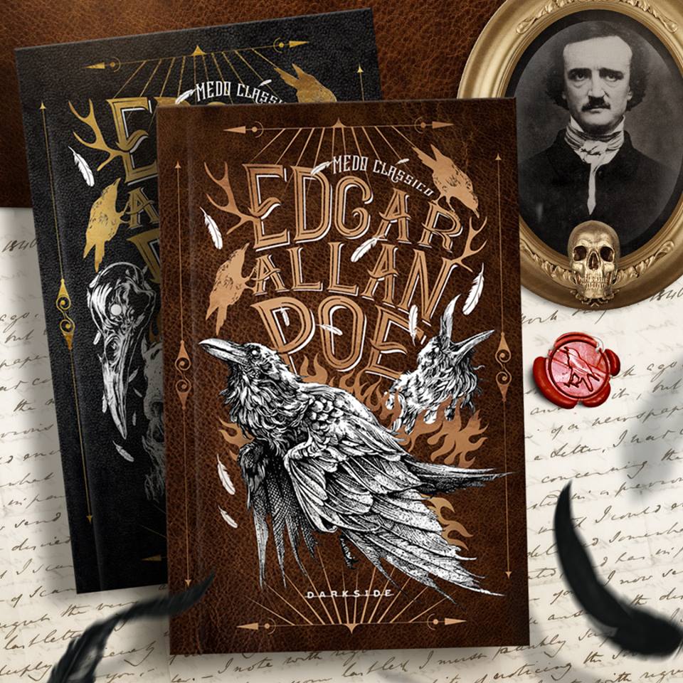 Darkside revela capa do segundo volume de Edgar Allan Poe