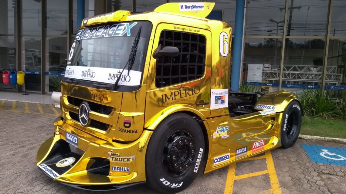 AM Motorsports com novas pinturas na Copa Truck