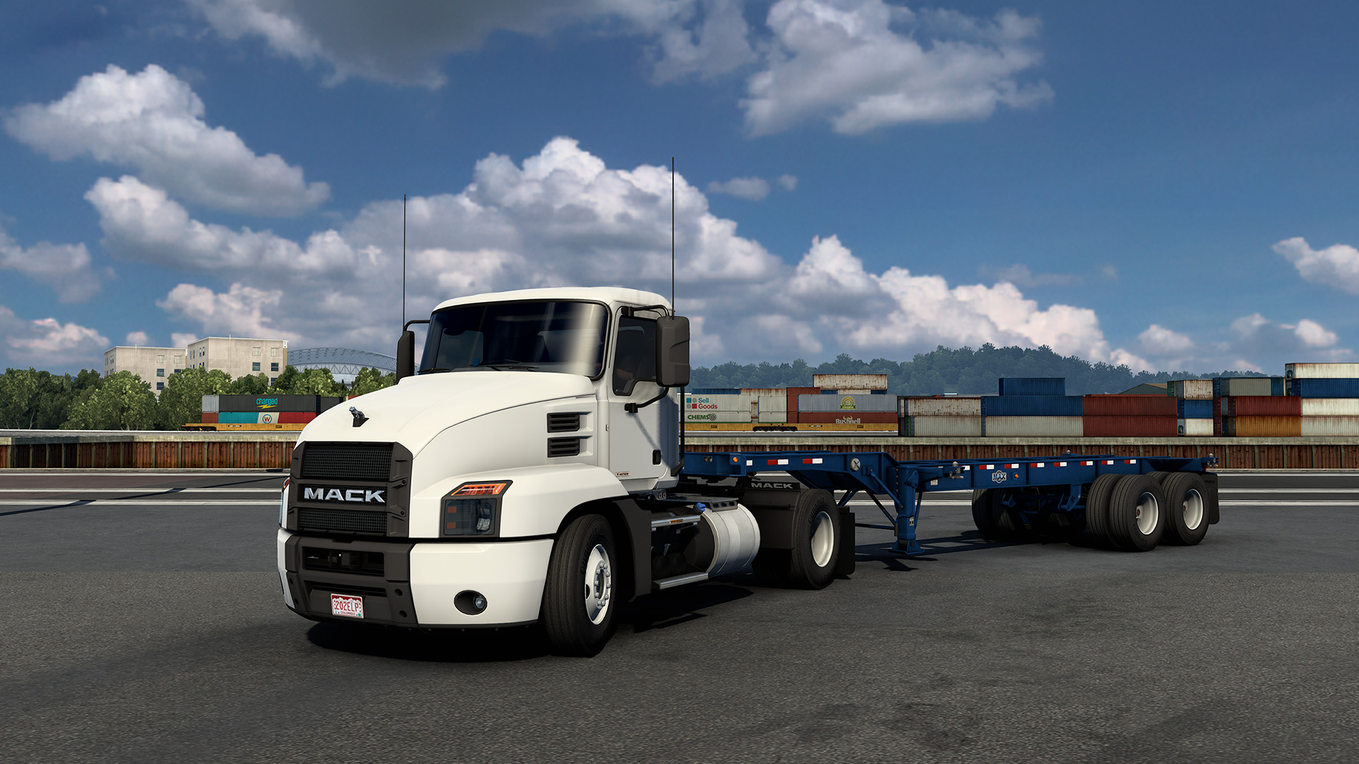 american truck simulator completo