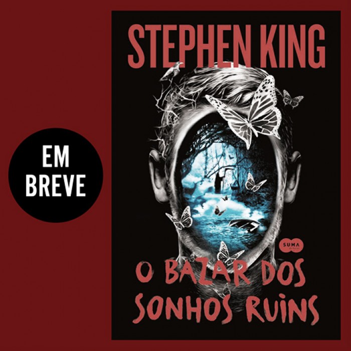 Próximo lançamento de Stephen King no Brasil, “O bazar dos sonhos ruins” tem capa revelada