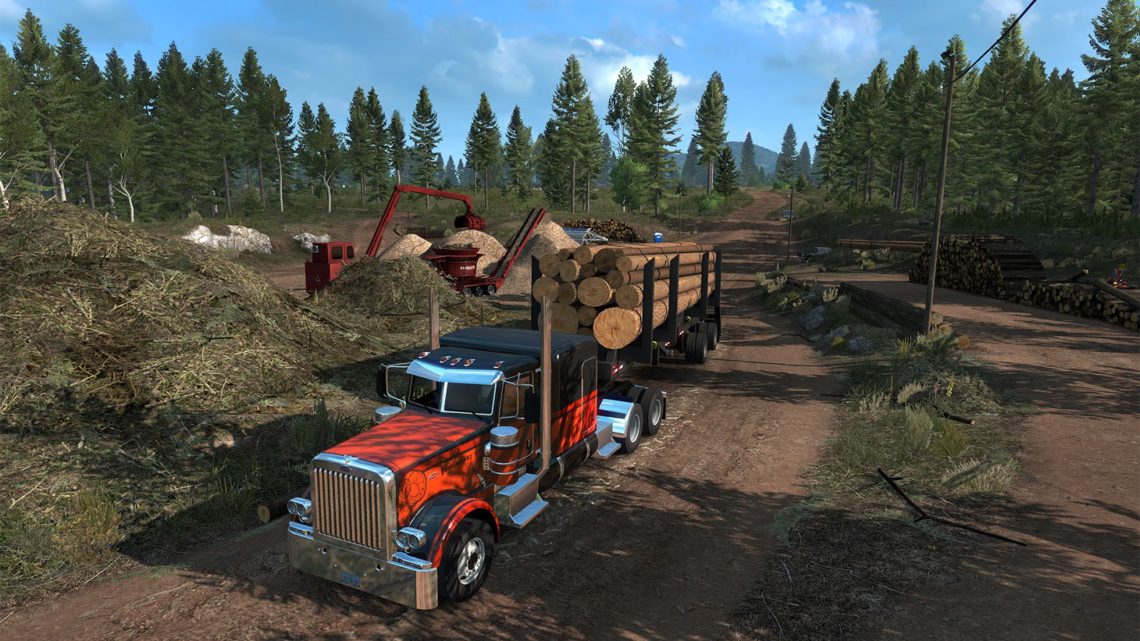 DLC Oregon para American Truck Simulator será lançado em outubro