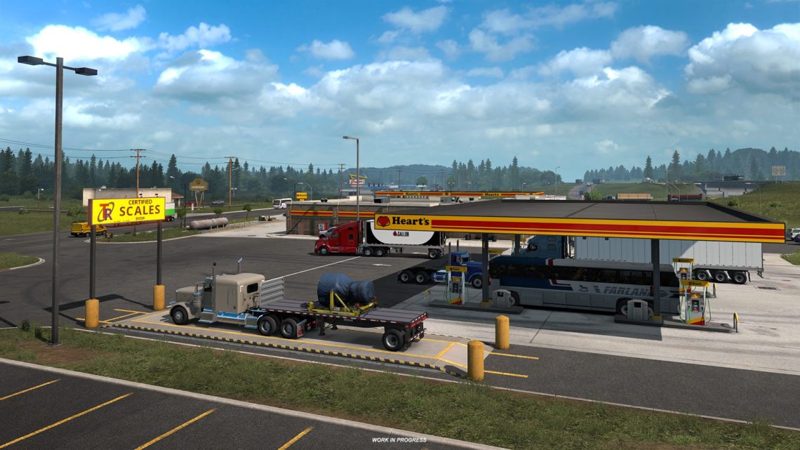 SCS lança DLC Washington e pack de reboques para American Truck Simulator