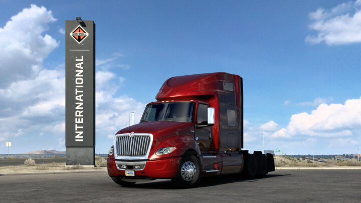 International LT no American Truck Simulator