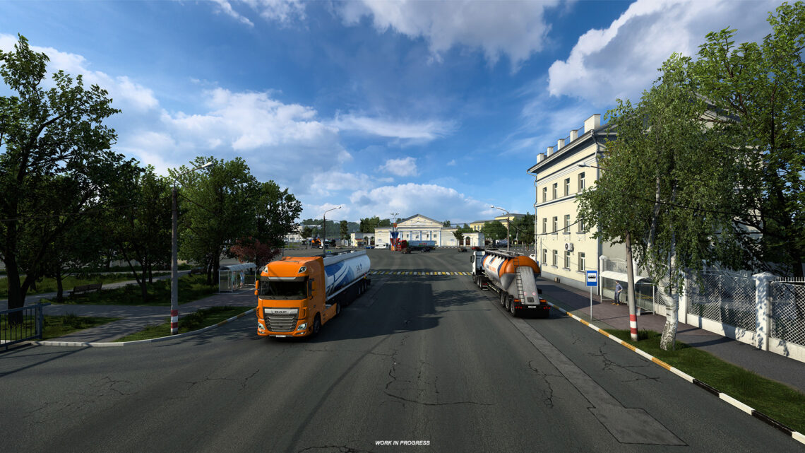 SCS apresenta novas texturas para a DLC Heart of Russia