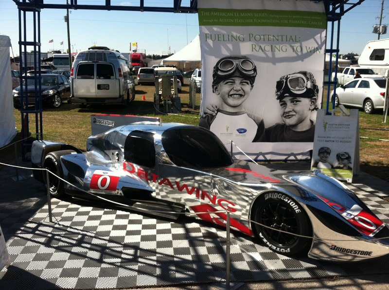 DeltaWing Coupe apresentado em Sebring.