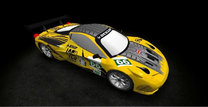 Concurso escolhe as cores da equipe JMW para Le Mans.
