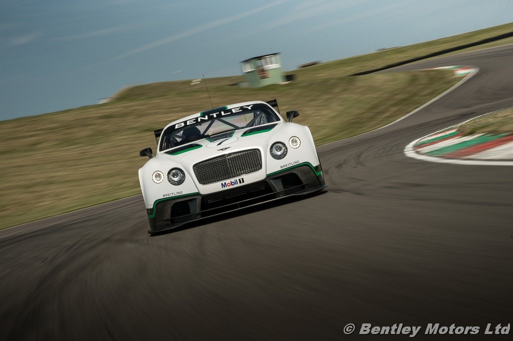 Bentley Continental GT3 é apresentado