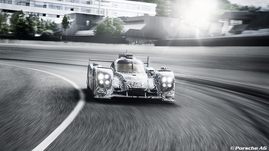 Porsche revela novas imagens do seu LMP1