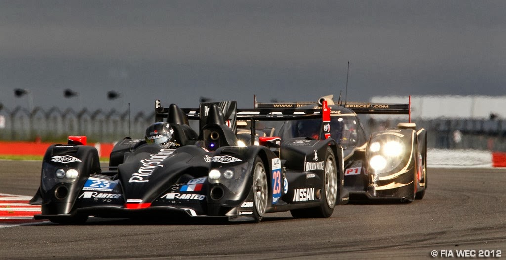 Atuais carros da classe LMP2 na pista até 2016