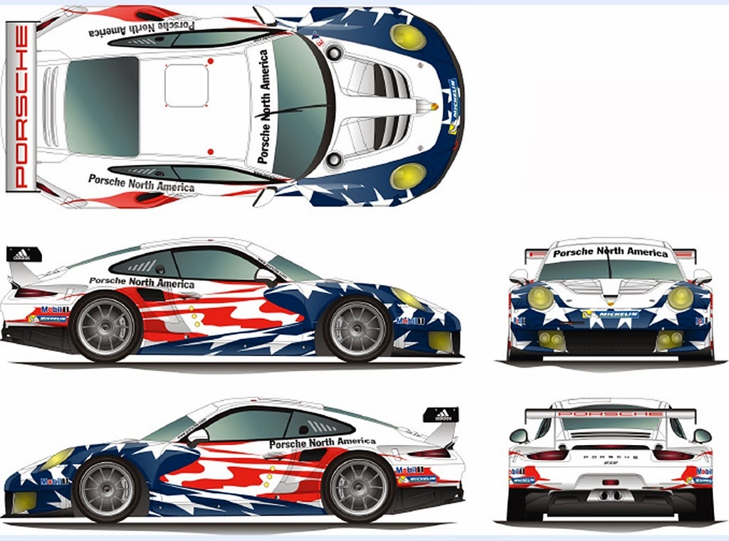 Porsche confirma 2 911 no USCC em 2014
