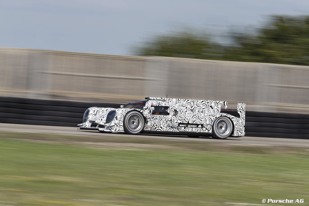 Desenvolvimento do LMP1 da Porsche não para.