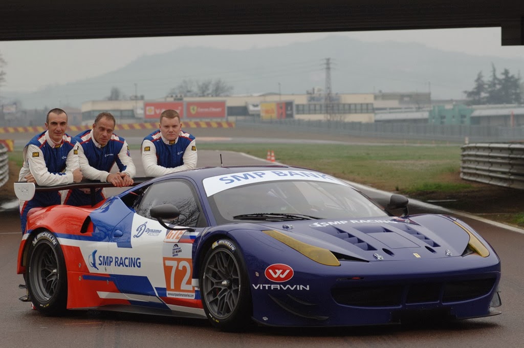 SMP Racing recebe sua Ferrari GTE