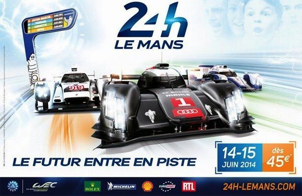 Cartaz da 82º edição das 24 horas de Le Mans é revelado.