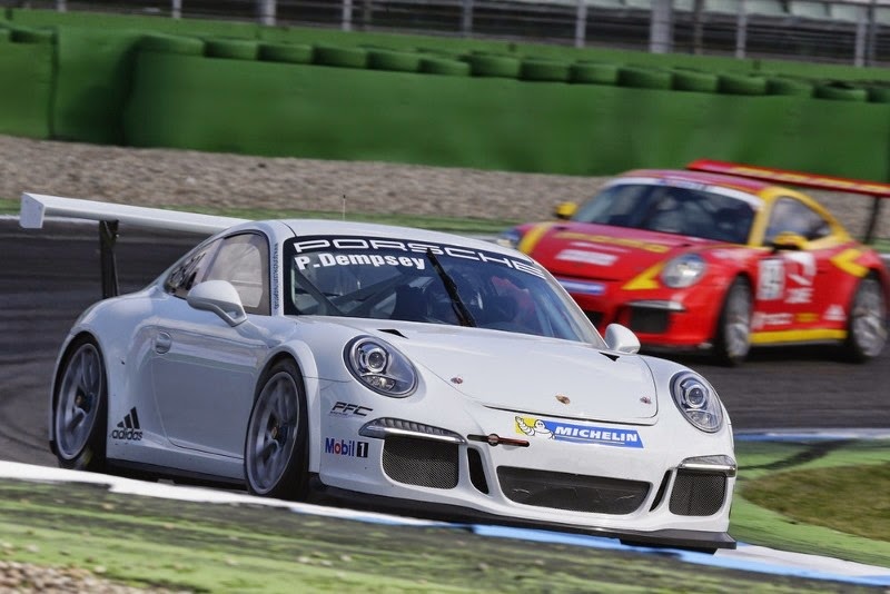 Patrick Dempsey aceito o desafio e compete na Porsche Supercup
