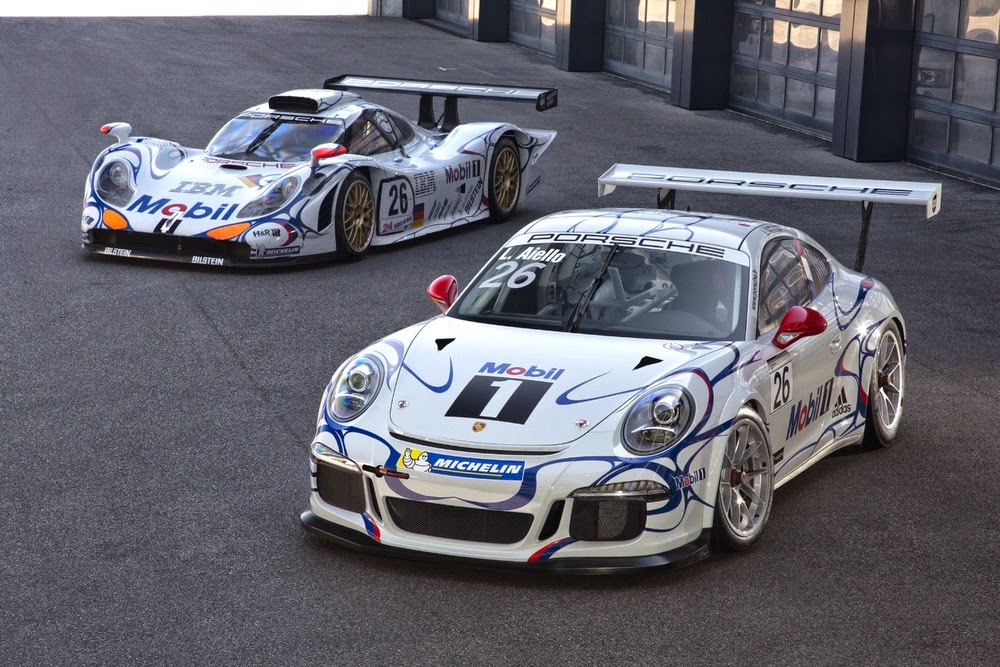 Porsche de Laurent Aiello volta a competir em Le Mans com as cores do 911 GT1 de 1998