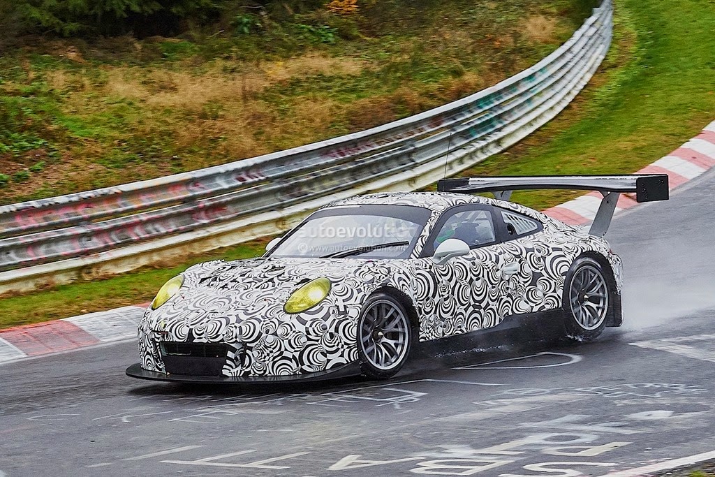 Novo Porsche 911 GT3-R ganha as pistas somente em 2015