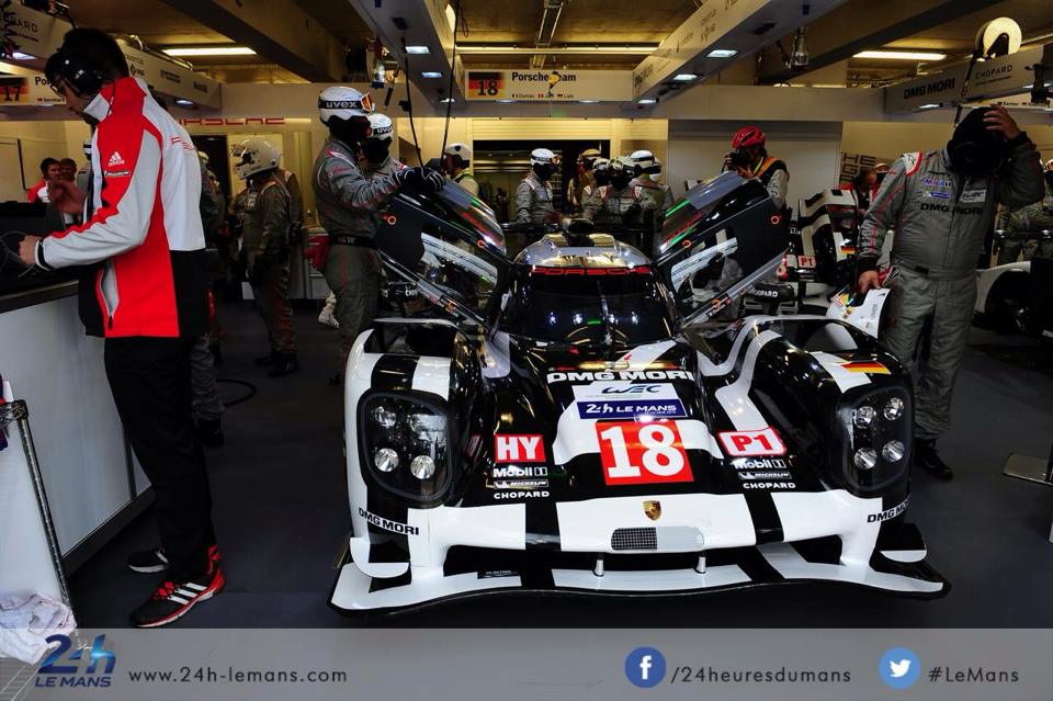 Porsche lidera primeiro treino livre em Le Mans