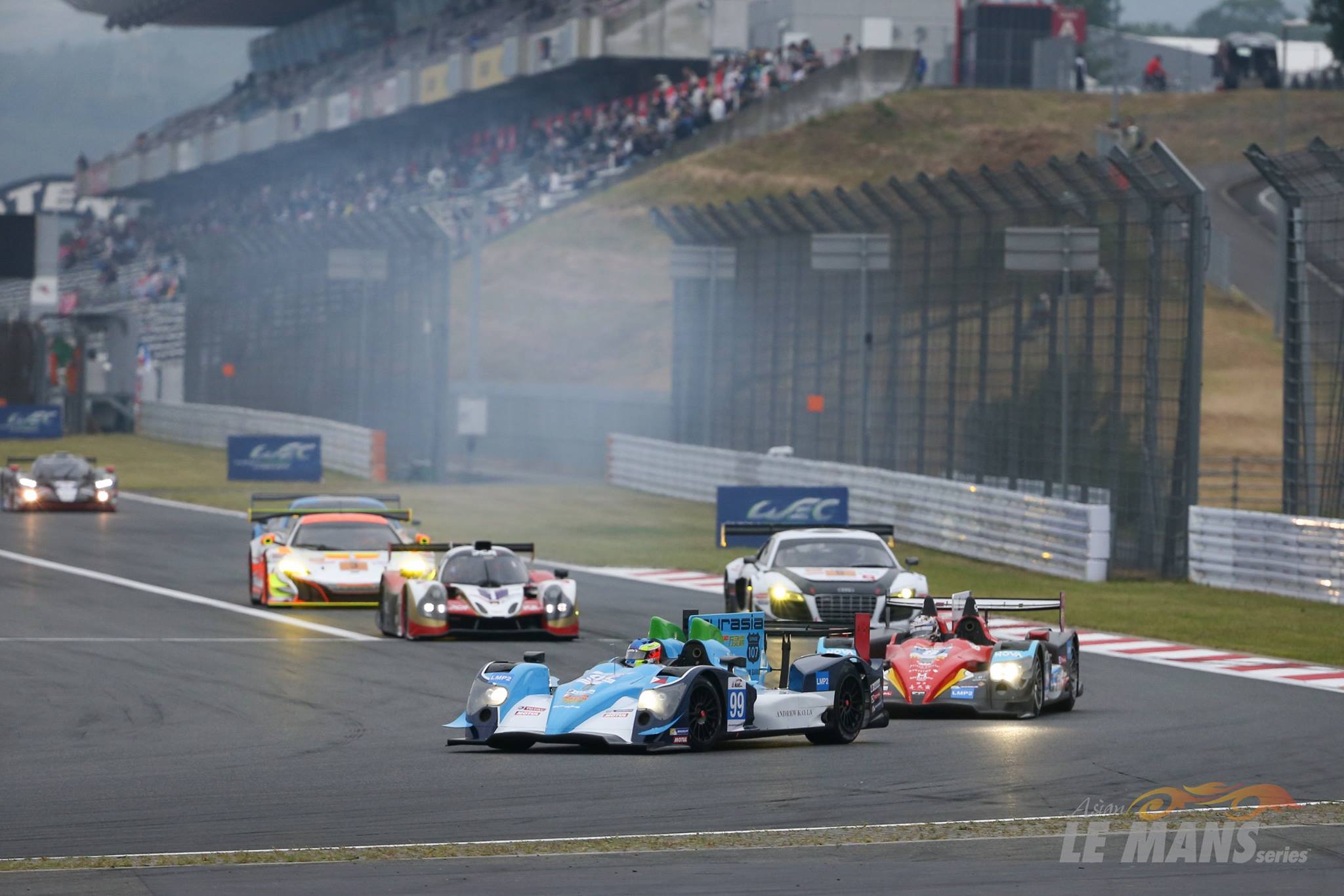 17 carros em Sepagang pelo Asian Le Mans Series