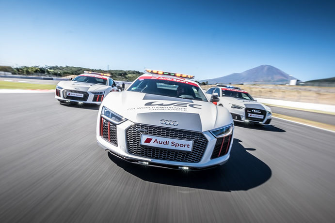 Novo modelo de Safety Car da Audi longe de entrar na pista