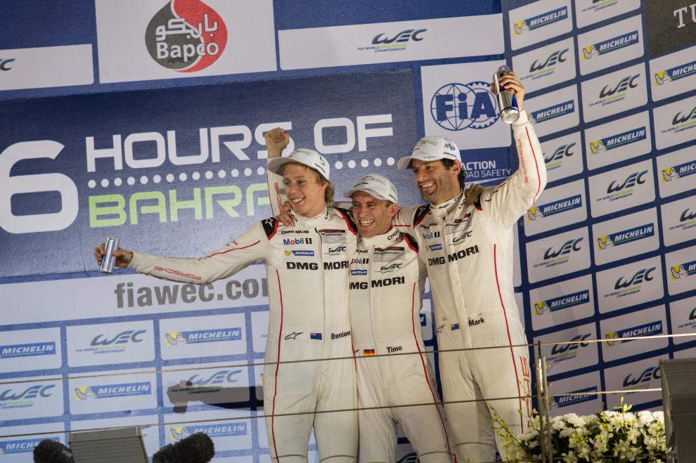 Porsche vence as 6 horas do Bahrain e conquista título de pilotos