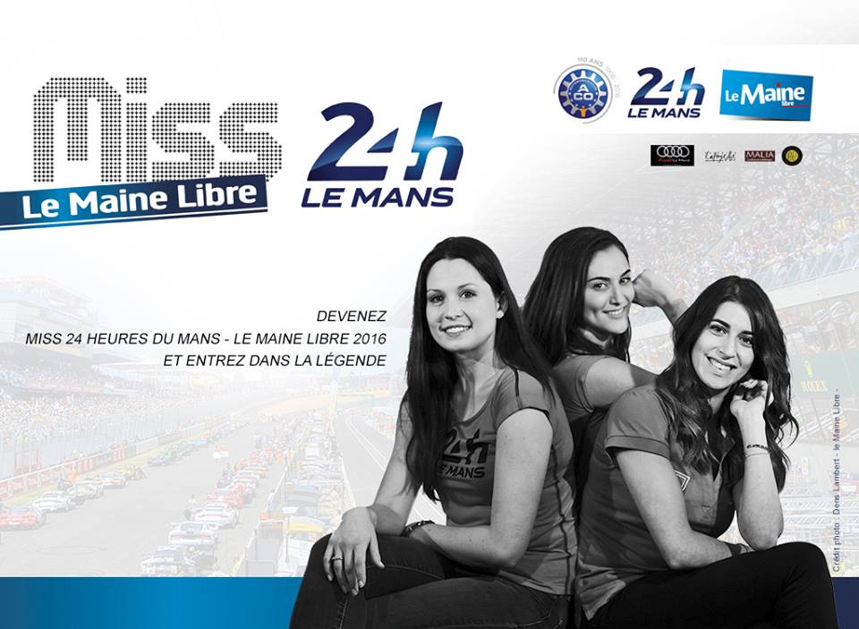 Ajude a eleger a Miss 24 Horas de Le Mans 2016