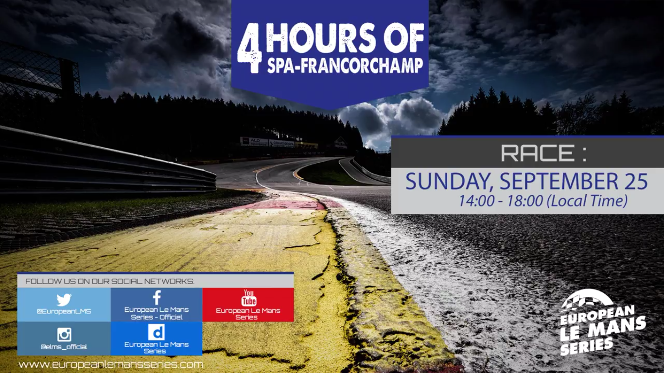 4 hours of Spa Francorchamps – Live
