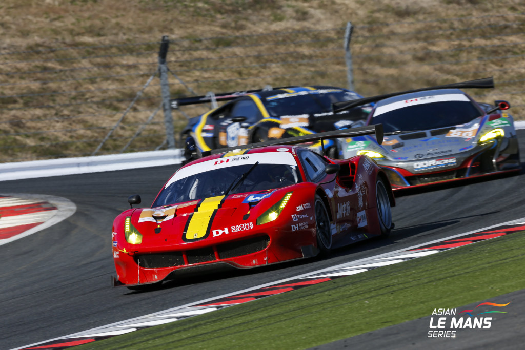 Ferrari da DH Racing, vence na GT. (Foto: Asian LMS)