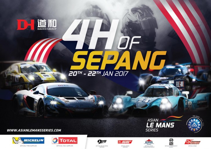 28 carros confirmados para última etapa do Asian LMS em Sepang
