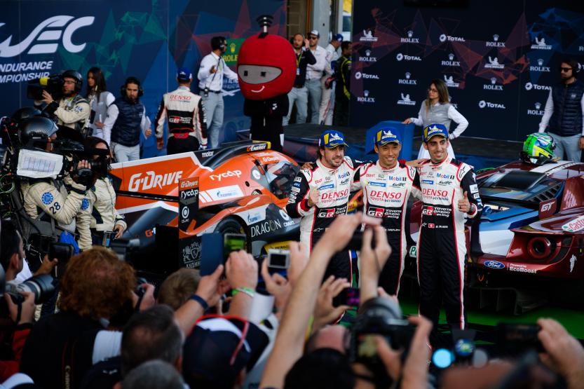 Com ajuda do Toyota #7, Fernando Alonso estreia no Mundial de Endurance com vitória em SPA