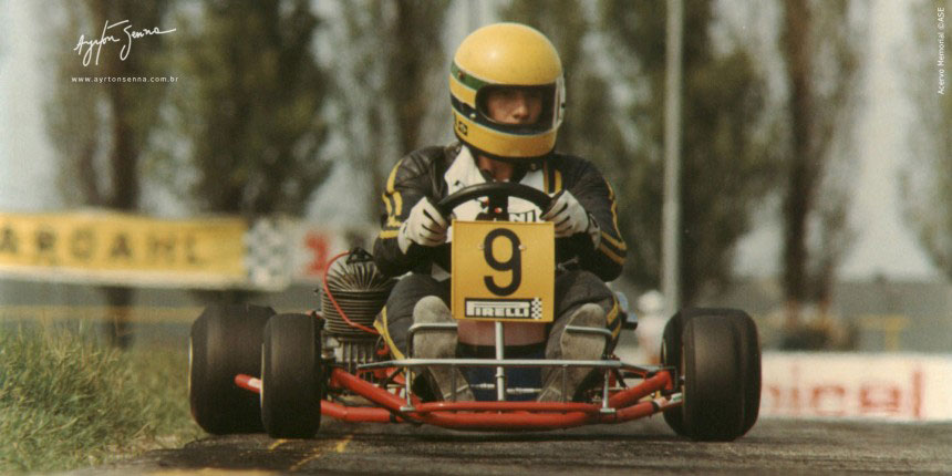 Vídeo celebra 40 anos do 1º título brasileiro de kart de Ayrton Senna