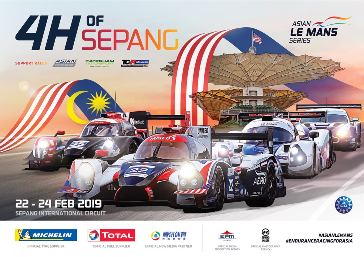 Etapa de Sepang encerra temporada 2018/19 do Asian Le Mans Series