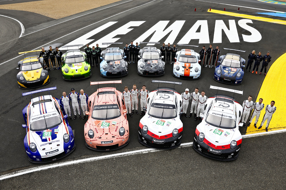 Equipes Porsche Le Mans