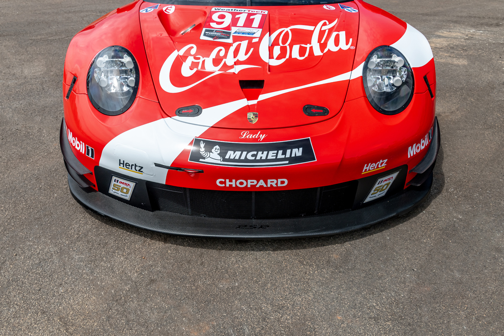 Porsche com pintura especial para Petit Le Mans