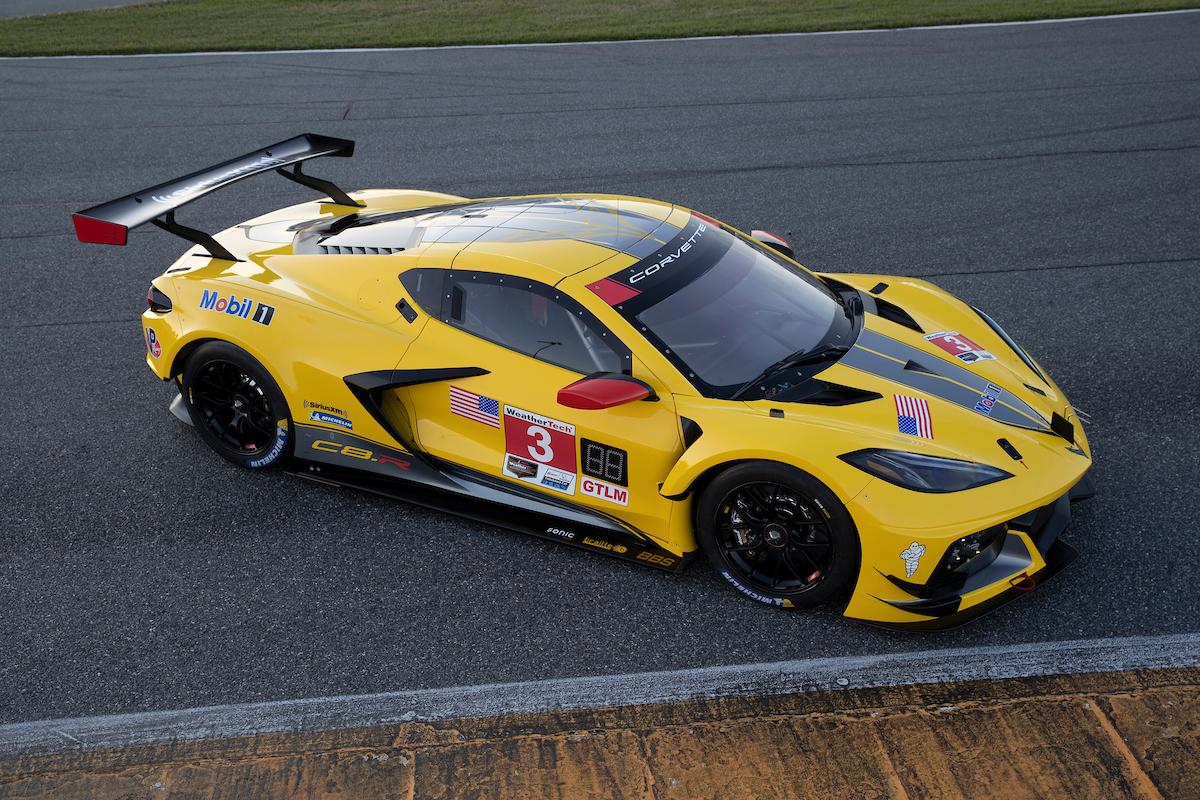 Corvette apresenta pintura do C8.R para as 24 Horas de Daytona
