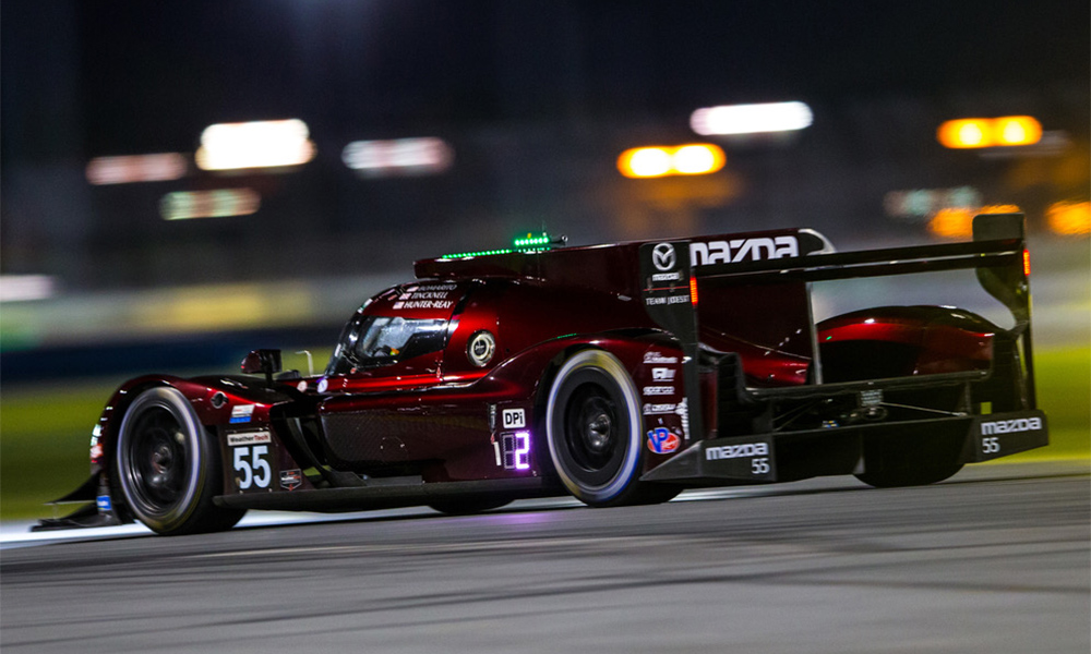 Mazda com dobradinha em Daytona