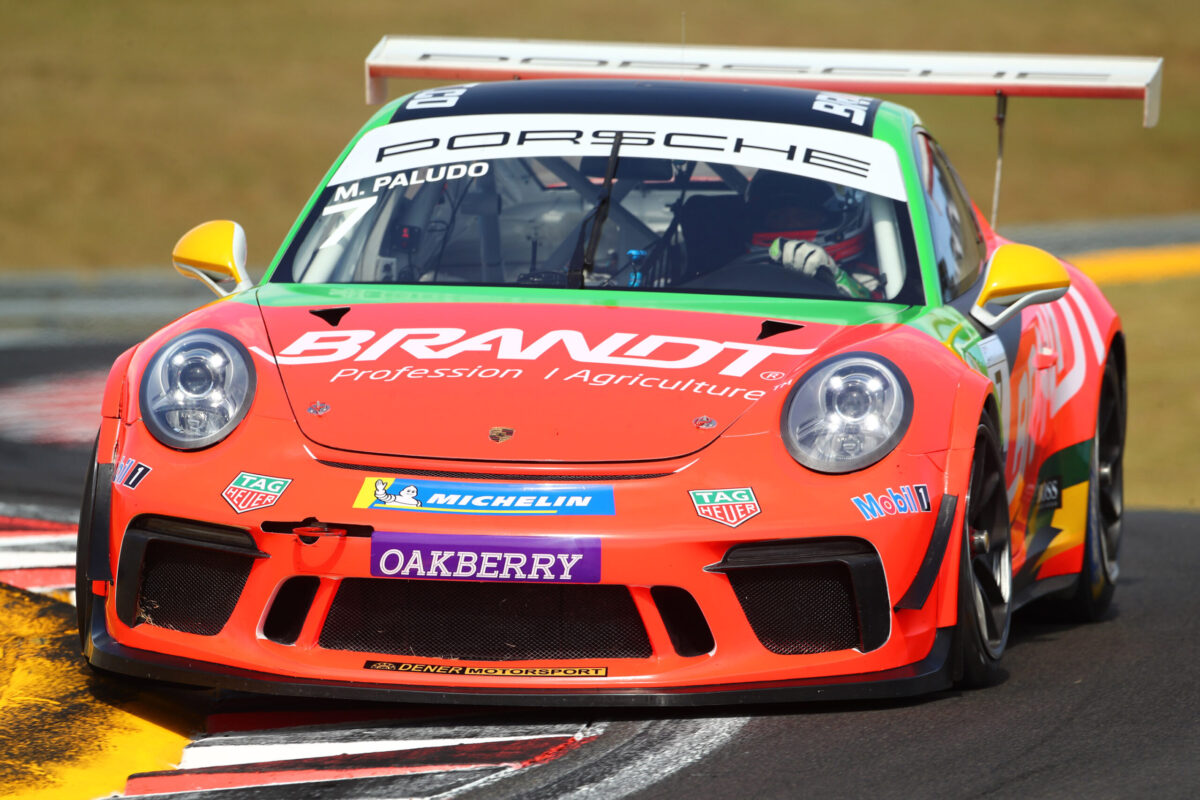 Miguel Paludo lidera treino livre da Porsche Cup