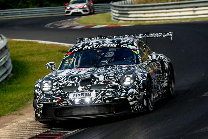 Porsche testa nova versão do Porsche 911 GT3 Cup turbo