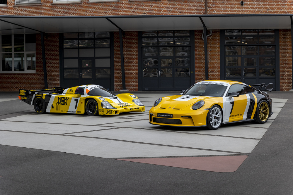 Porsche 911 GT3 recebe pintura clássica de Le Mans