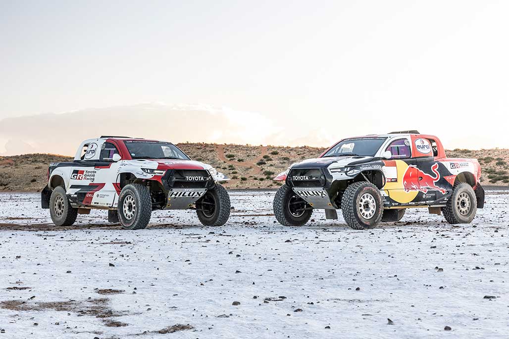 Toyota apresenta equipe para o Rally Dakar