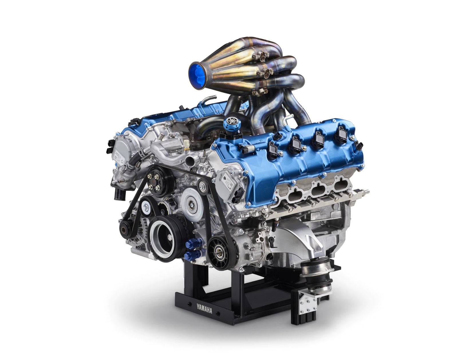 Yamaha e Toyota desenvolvem motor V8 a hidrogênio