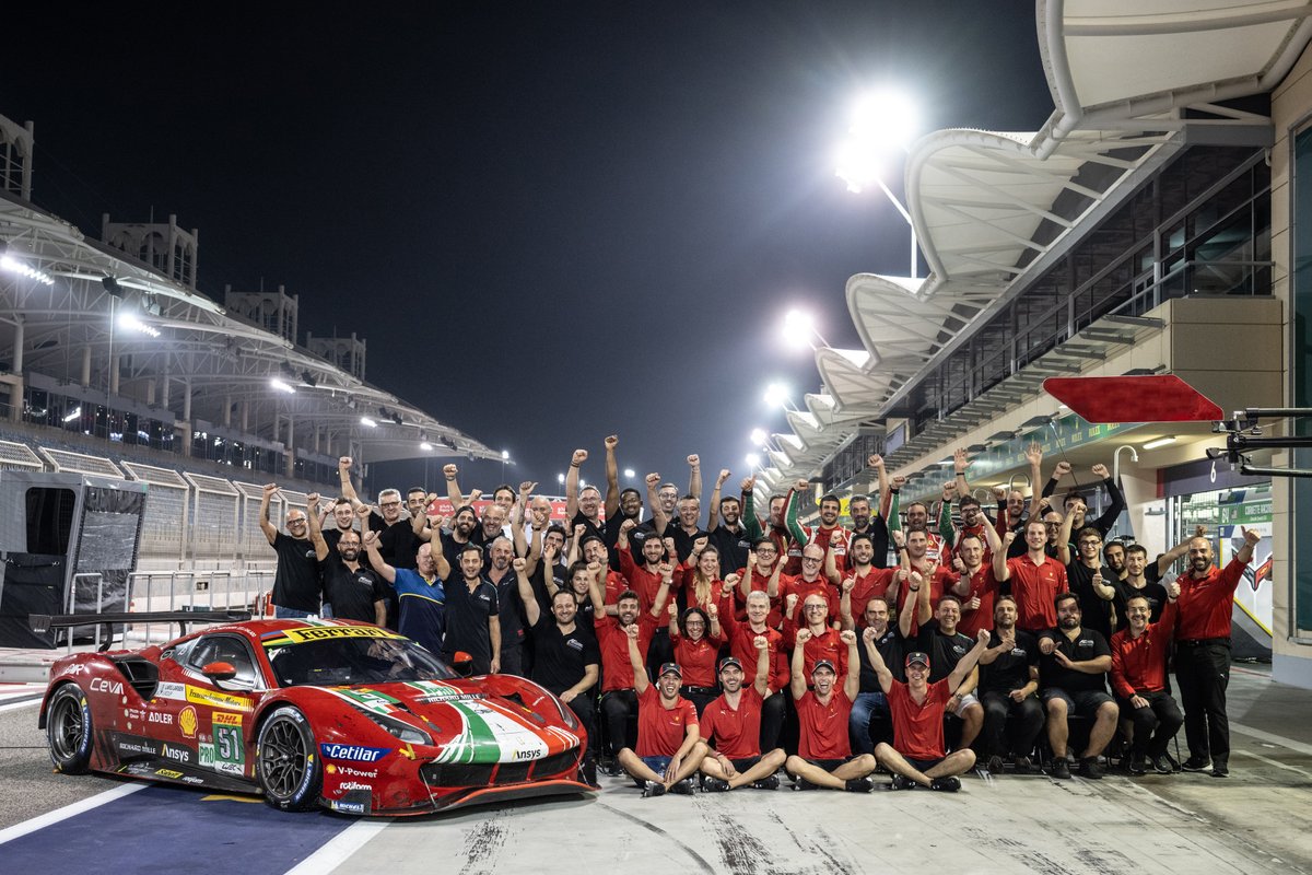 Ferrari conquista último título de construtores da classe GTE-Pro do WEC