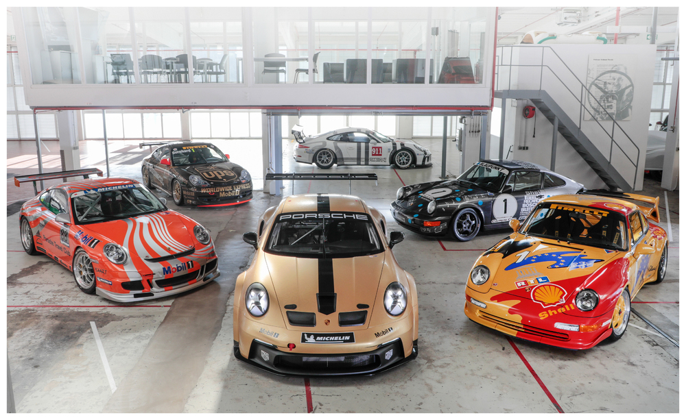 Conheça os sete modelos do Porsche 911 GT3 Cup