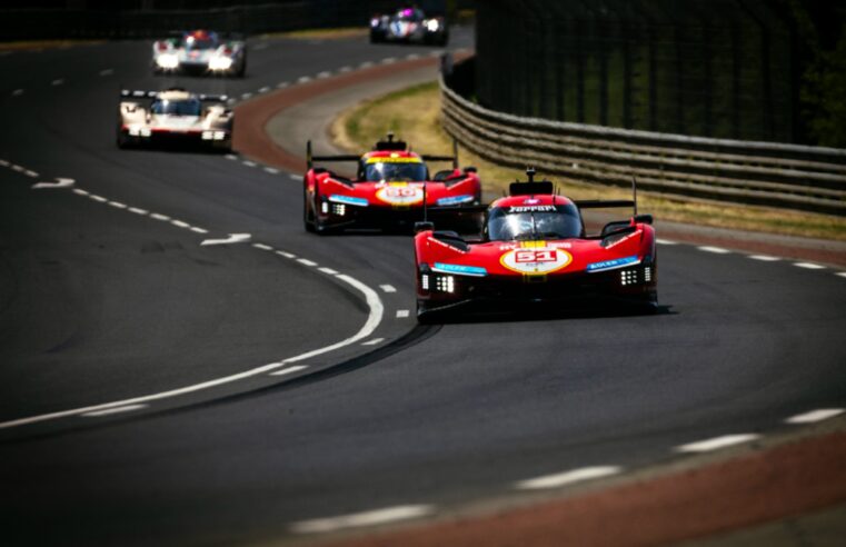 Ferrari lidera os treinos para as 24 Horas de Le Mans