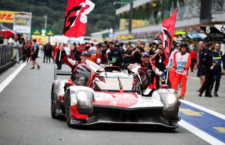 Toyota vence as 6 Horas de Fuji e conquista o título de construtores