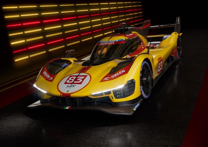 Ferrari privada da AF Corse para o WEC tem esquema de cores revelada