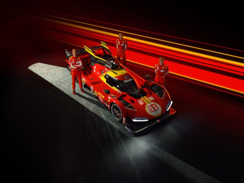 Ferrari revela pintura para a temporada 2024 do WEC
