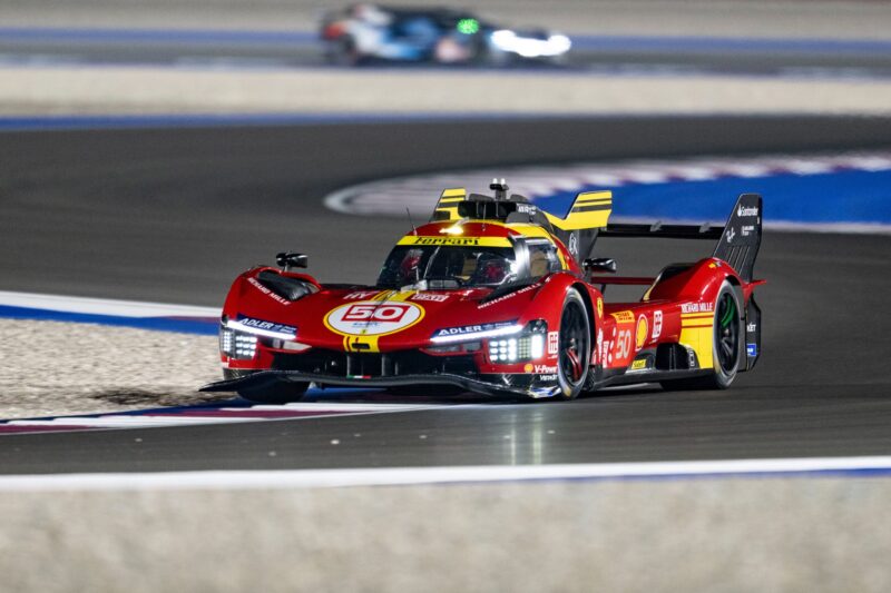 Ferrari decepcionada com o seu desempenho na abertura do WEC, no Catar