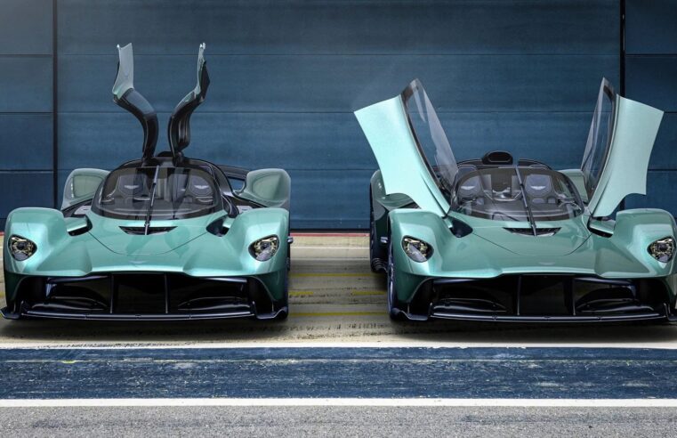 Aston Martin planeja o lançamento do LMH do Valkyrie para junho