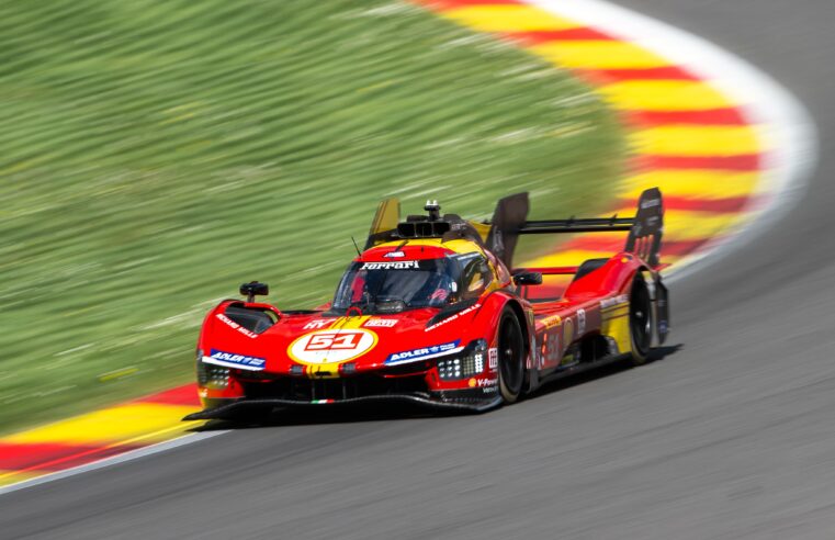 Ferrari domina primeiro treino em Spa pelo WEC